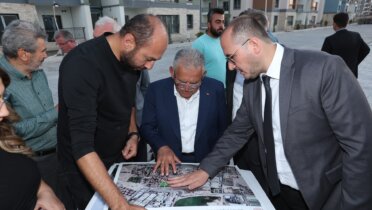 Başkan Büyükkılıç’tan Ödüllü Kentsel Dönüşüm Projesi Oruçreis’e Yakın Takip