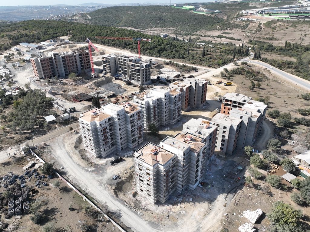 TOKİ konut projesi inşaat site görünümü